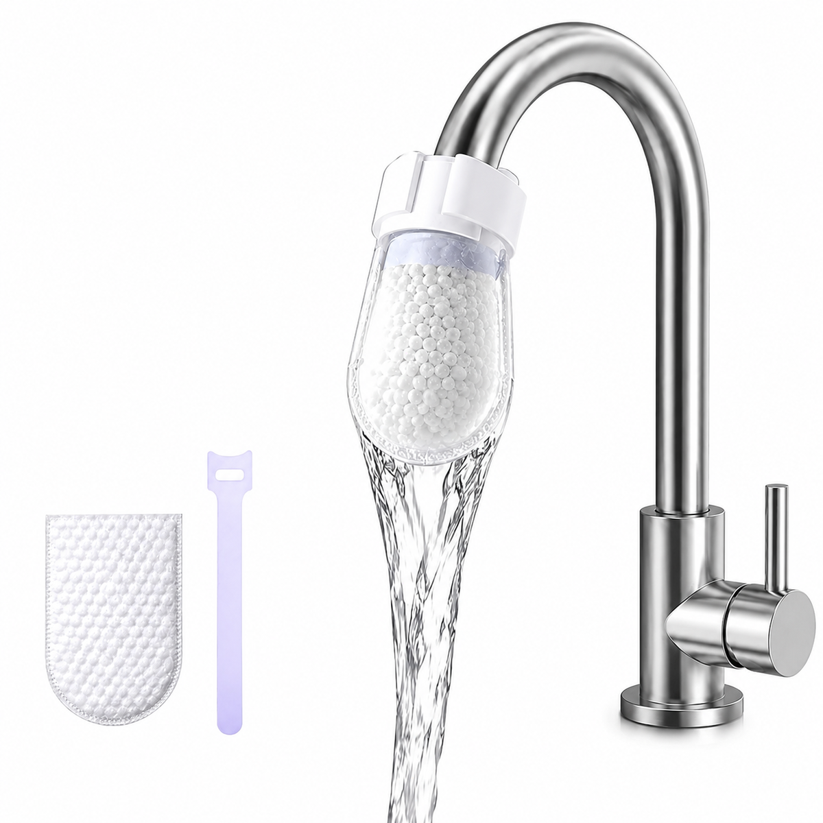 Tap Water Filter | Sink Faucet Filter Pads | Reusable Water Filter Pads (Pack of 20)