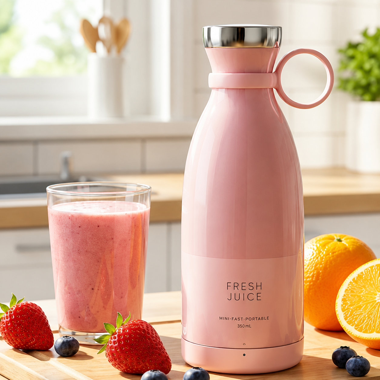 Premium Automatic Mini Juicer Blender
