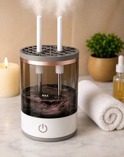 Premium Automatic Makeup Brush Cleaner
