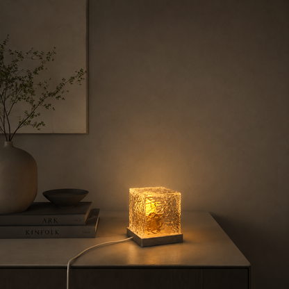 Aestheic Rotating Water Ripple Night Light Aura Lamp